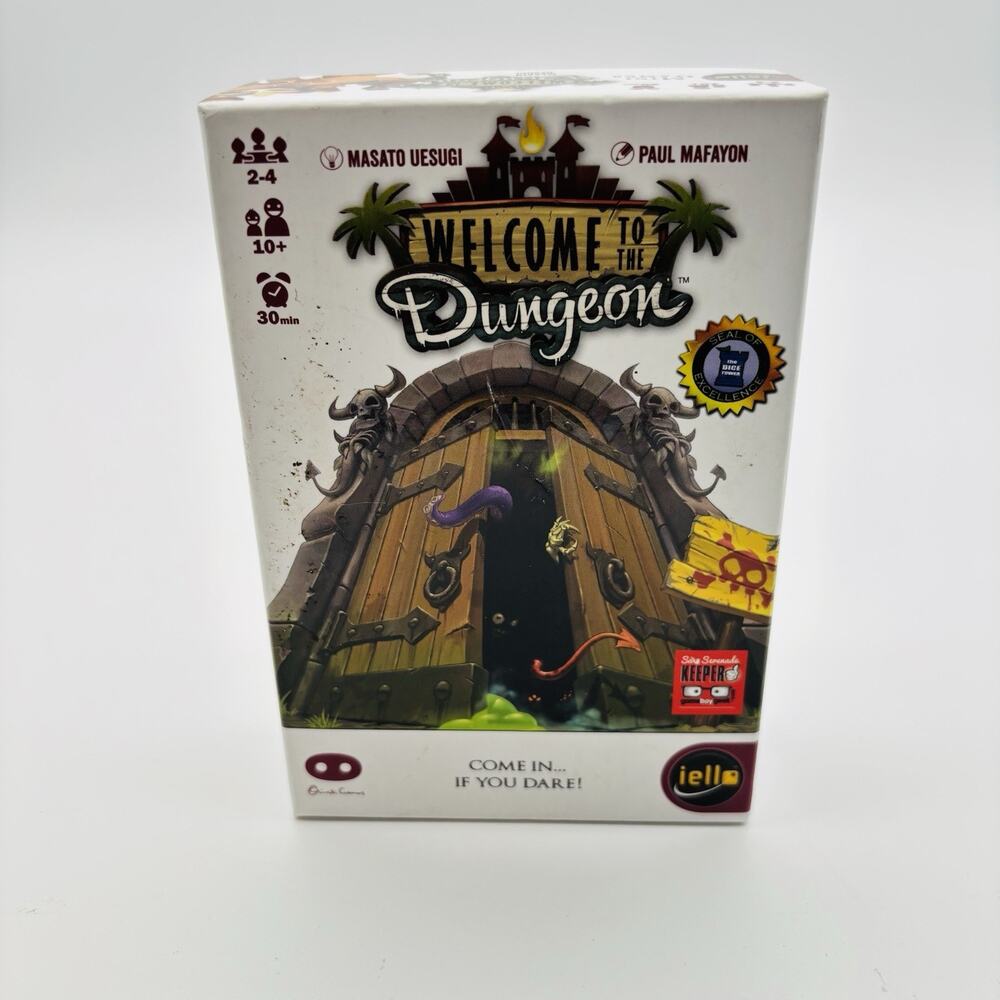 IELLO Welcome to The Dungeon Card Game 2018 Nasato Uesugi Complete VG Condition
